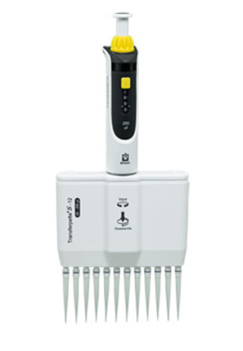 Transferpette S, 12-channel, 20 to 200 Microliter, M12 to 200, Brandtech, 705930