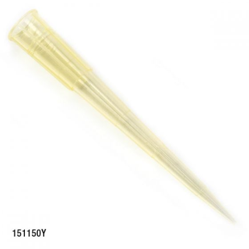1-200 uL Certified Sterile Universal Pipette Tips, Yellow, 960/PK