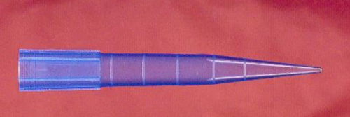 Universal, Graduated Pipet Tips 100 - 1000 Microliter Volume, Blue, Bulk Bag, 1000/PK, Perfector Scientific, 1674-B