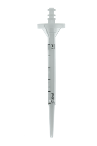 PD-Tips II, Non-sterile, 1 mL, 100/PK, Cylinder PP/Piston PE-HD, Brandtech, 705704