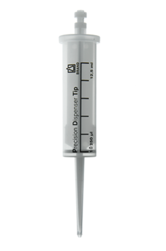 PD-Tips II, Non-sterile, 12.5 mL, 100/PK, Cylinder PP/Piston PE-HD, Brandtech, 705714