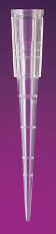 1-200 µl -Pipet Tip, Universal Fit, Graduated (50 mm) -Beveled Tip, Sterile, 96/PK