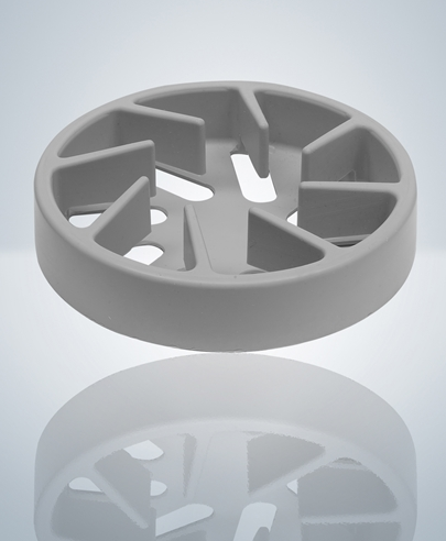 Bottle Holder, Grey, for Bottletop Dispensers, for Round and Square Bottles, 75 to 120 mm Diameter or Edge