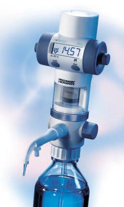 Digital Burette, Solar-Powered, 20 mL. Hirschmann Solarus 9392020