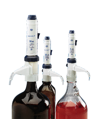 VWR Labmax Bottle-Top Dispenser for Hydrofluoric Acid, 5-25 mL x 0.5 mL Increments
