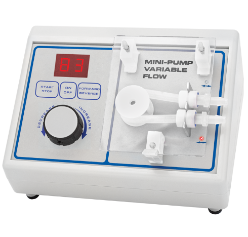 Traceable Variable-Flow, Bi-Directional, Self-Priming, Peristaltic Pump, 0.005 mL to 600 mL per minute, Antylia, 3386
