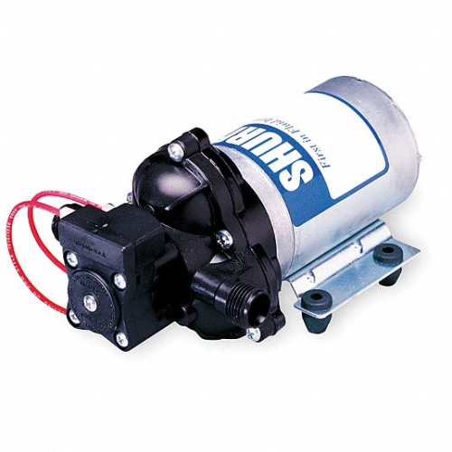 Polypropylene Diaphragm Pump, 3.2 GPM Max., 115VAC