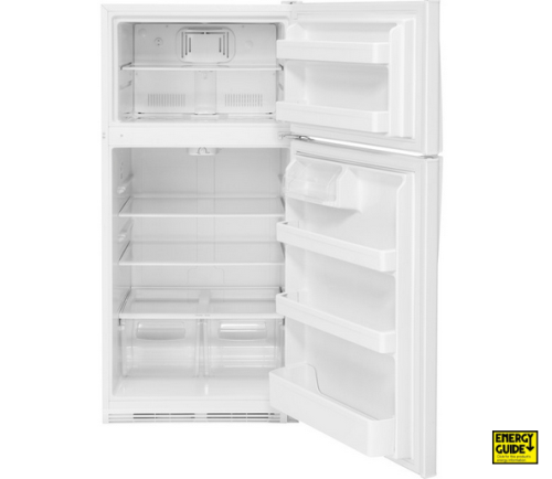 GE Refrigerator with Top Freezer, 20.8 cu.ft., GTS21FGKWW