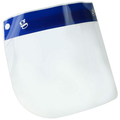 Flexible Style Face Shield, Single Use