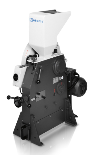 Retsch Jaw Crusher BB 100 with Manganese Steel Breaking Jaws & Stainless Steel wearing Plates, 220 V, 60 Hz, Verder Scientific, 20.052.0001