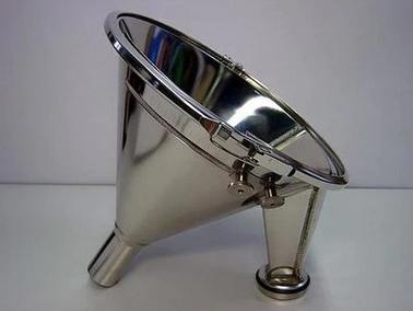 Bottom Cone with 1 Adjustable Sample Outlet, for PK1000 Divider