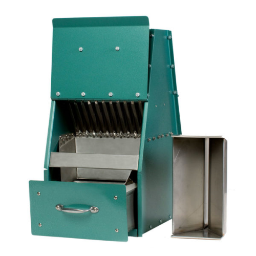 Holmes #15FXL, Sample Riffle, 24 Spouts, 3/8 in. Wide, Stainless Steel