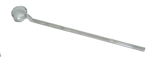 Scoop, Glass with Glass Handle, 1/2 Gram Capacity