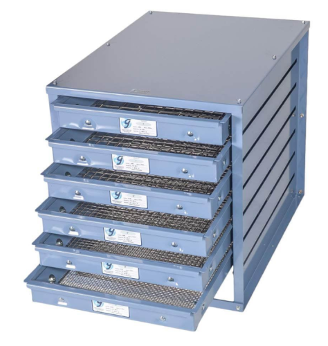 Tray Rack, Each Rack Section Holds 7 trays, (Trays Must be Purchased Separately), Gilson, TSA-156