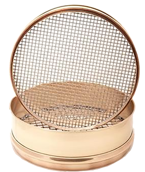 Sieve-US12-1/8 in. FS , 12 in. Diameter Stainless Steel Mesh, Full Height, Dual Mfg Co, US12-1/8 in.FS