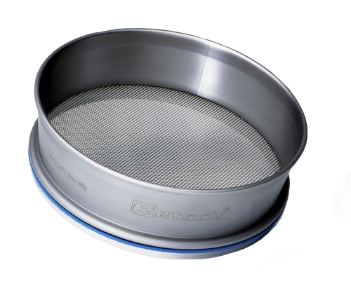Test Sieve, 305 mm Diameter x 40 mm Height, Stainless Steel Perforated Plates with 3.15 mm Round Holes, ISO 3310-2, Verder Scientific, 60146003150 (Representative Image)