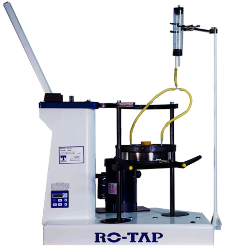 Ro-Tap Wet Test Sieve Kit for Ro-Tap RX-29 with 8 in.Diameter Sieves, W.S Tyler, LA11112