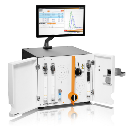 Eltra Elementrac CS-r Analyzer and PC System, Configured as Dual Infrared Sulfur Detection Unit, 2 x S, 0.001 - 31.4 % S, 350 mg Sample Weight, Verder Scientific, 88200-3008