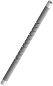 Heating Element for LECO SC432 Sulfur Analyzer, 15 x 8 1/2