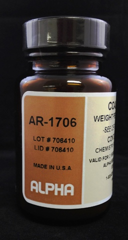Coal Standard, 1.80% Sulfur, Certificate of Analysis Provided with Each Sample (Values Are in a Range Similar to this Result and Will Vary Based on Current Lot Available)