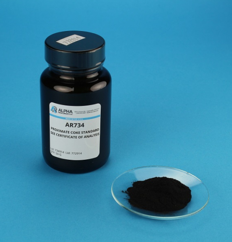 Proximate Metallurgical Coke Standard , 0.9% S, 50 g