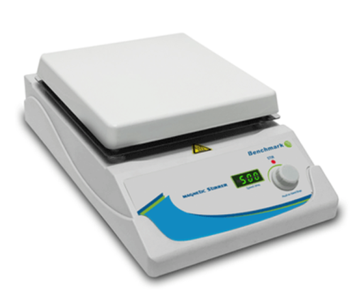 Magnetic Stirrer, Digital, 7 x 7 in. Plate, 120 V, Benchmark Scientific, H3770-S