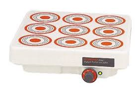 Stirrer, Nine Position, 350-2000 rpm, 9 x 250 mL Capacity, 120 V/60 Hz, 1/CS, Corning, 440826