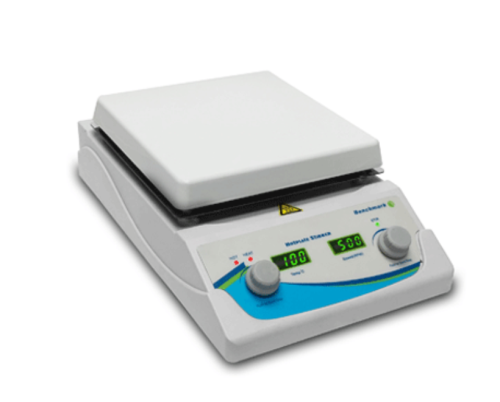 Digital Stirrer/Hot Plate, 7 x 7 in. Ceramic Top, Benchmark, H3770-HS