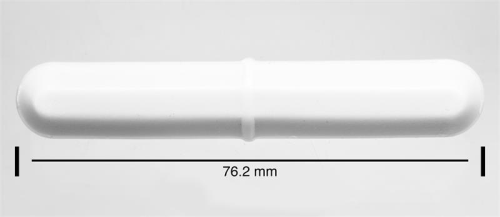 Octagon Spinbar Magnetic Stirring Bars, (3 x 1/2 in.), PTFE, with Molded-On Pivot Ring, Bel Arts Products, F37110-0003
