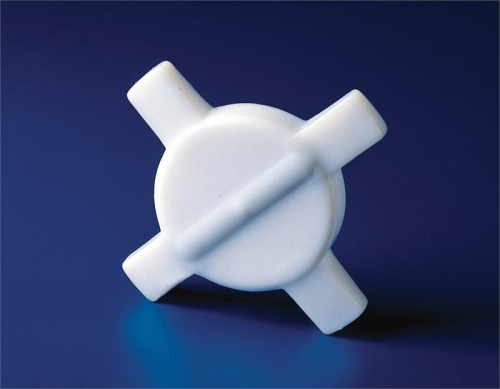 Spinstar Teflon, Low-Speed Magnetic Stirring Bar, 70 mm (2-3/4 in.), White for 400 mL Beakers, Bel Art Products, F37146-0400