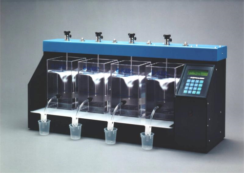 Phipps & Bird Programmable Jar Tester 4-Place with 1 L Glass Beakers, Phipps & Bird, 7790-950, (Shown with Acrylic Jars)