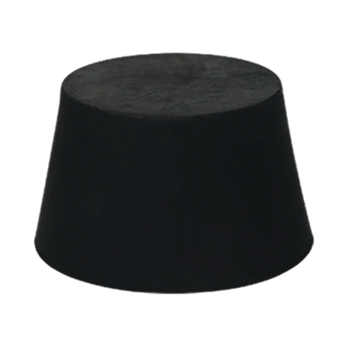 Stopper, Black Solid Rubber, Size 11-1/2, 1 lb. Package, Prince Rubber and Plastics, BLS-11 1/2SL