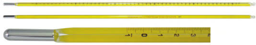 Thermometer, General Purpose, -20 to 150 Degree C, 1 Degree Subdivision, 305 mm L