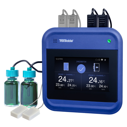 Traceable Smart Wi-Fi Data Logger Kit with Bottle Smart Probe and Door Sensor, Antylia, 07504-31