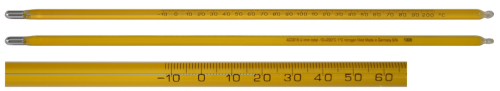 Thermometer, Precision Partial Immersion, 20 to 750 degrees F, 5 degree Divisions, ACC6205