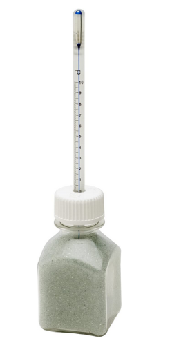 Thermometer, Oven Bottle Thermometer 20 to 130 C, 1 C Intervals, 145 mm (NPDES),Organic Liquid, NIST