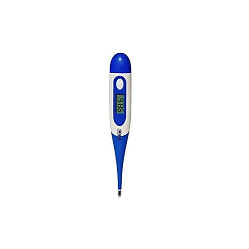 Digital Clinical Thermometer with Flexible Tip and 5 Covers