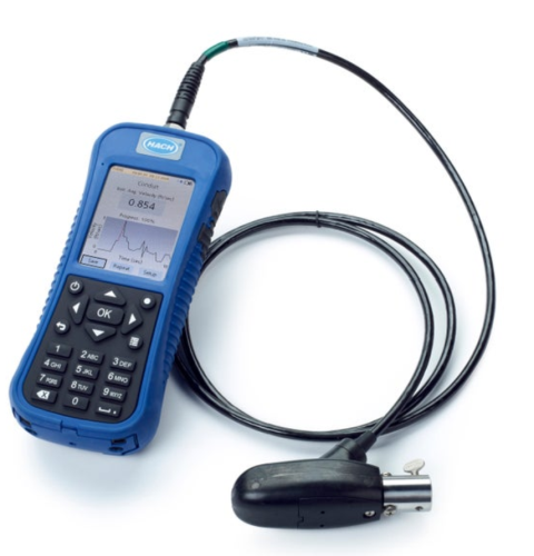Flow Meter, Handheld with 6.5 ft Sensor, FH950.10005