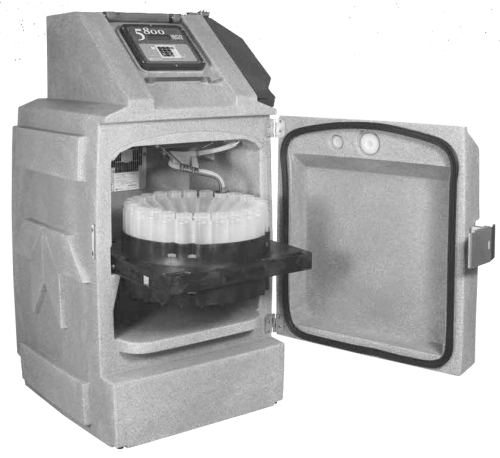 ISCO Refrigerated Sampler with Pump Heater, 120 VAC 60 Hz
