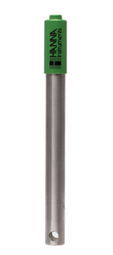 Titanium Body pH Electrode for Plating Baths with Quick DIN Connector, Hanna Instruments, HI629113