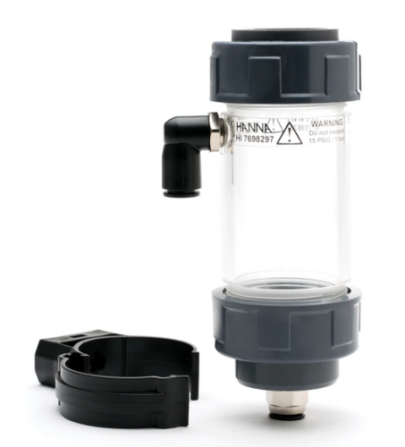 Long, Quick Release Flow Cell for HI 9829 Multiparameter Meters, Hanna Instruments, HI7698297
