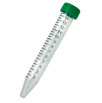 Centrifuge Tubes, 15 mL, Graduated, Sterile in Paperboard Racks of 25, 500/CS, 229410