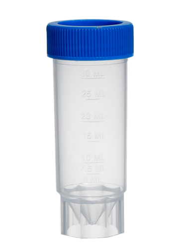 Centrifuge Tubes, 30 mL Polypropylene, Free Standing, Flat Screw Caps, 20 Sterile Bags of 25, 500/CS, MTC Bio, C2630