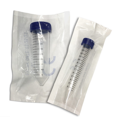 Centrifuge Tubes, 50 mL Polypropylene, Flat Screw Caps, Individually Wrapped, Sterile, 300/CS, MTC Bio, C2650-W