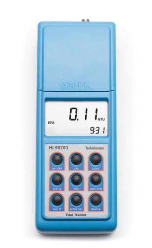 Turbidity Meter, EPA Compliant Portable Kit, Hanna Instruments, HI98703-01