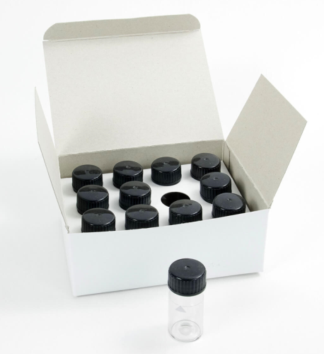 Sample Cells, With Black Lids for TB Series Turbidity Meters, Lovibond, 197655