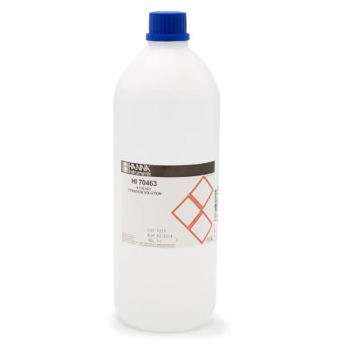 Hydrochloric Acid 0.1N, 1 L, Hanna Instruments, HI70463