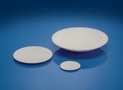 Watch Glass, White Opaque Teflon TFE, 100 mm
