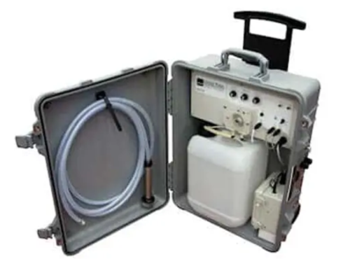 Water Sampler, Composite/Discrete, Portable, 2.5 gal Polyethylene Sample Bottle, YSI, WS705/CU1000