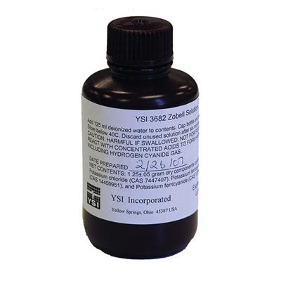 Zobell Solution, ORP 125 mL Calibrator, Yellow Spring Instrument Co, 061320